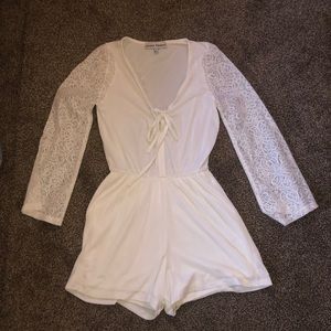 White romper. Used once :)